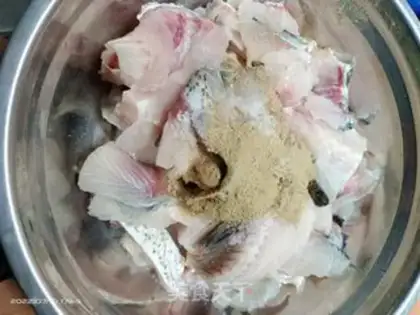 Make Fat intestine fish step 0