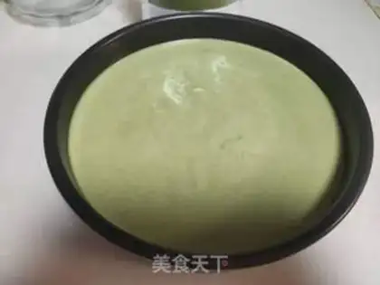 Make Tea mousse cake step 7