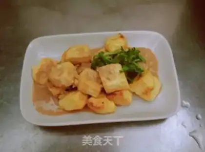 Make Sesame sauce and tofu step 11