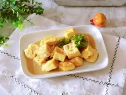 Make Sesame sauce and tofu step 12