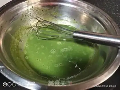 Make Tea mousse cake step 11