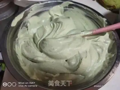 Make Tea mousse cake step 13
