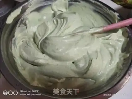 Make Tea mousse cake step 15