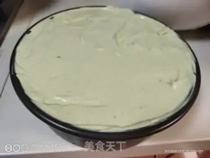 Make Tea mousse cake step 17