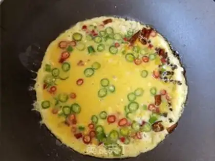 Make Cream pepper for fried eggs step 6