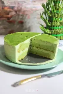 Make Tea mousse cake step 19