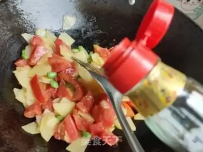 Make Tomato potatoes step 7