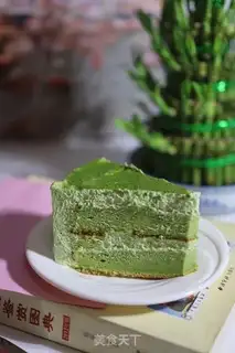 Make Tea mousse cake step 20
