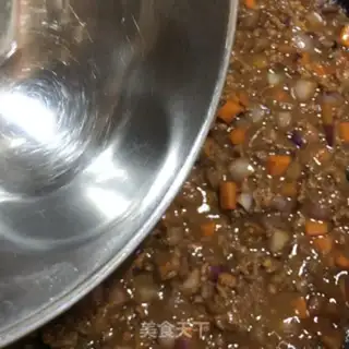 Make All-powered meat sauce step 10