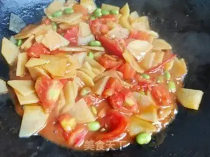Make Tomato potatoes step 9