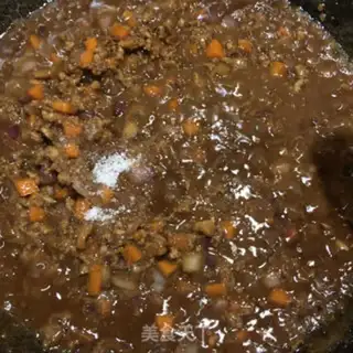 Make All-powered meat sauce step 11