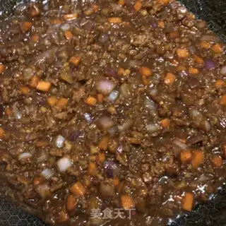 Make All-powered meat sauce step 12