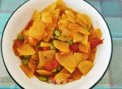 Make Tomato potatoes step 11