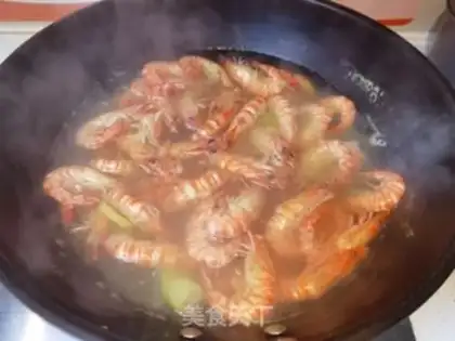 Make White burning shrimp step 3