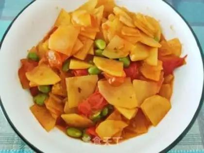 Make Tomato potatoes step 12