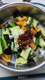Make Pumpkin cucumber step 3