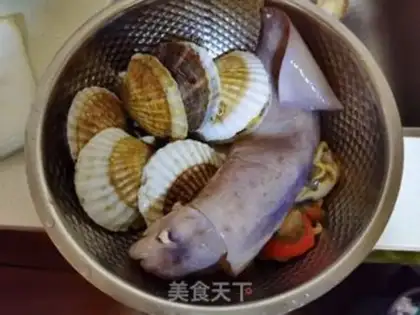 Make Seafood step 0