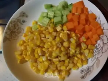 Make Pine corn step 1
