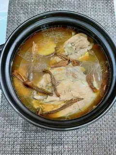 Make Chicken bones and deer mushroom soup step 6