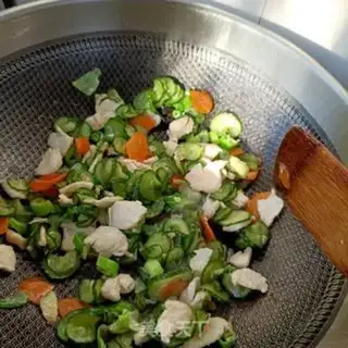 Make A cucumber with a burrito step 16