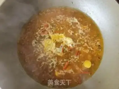 Make A boiled shrimp step 12