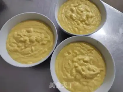 Make Egg and fresh corn cake step 6