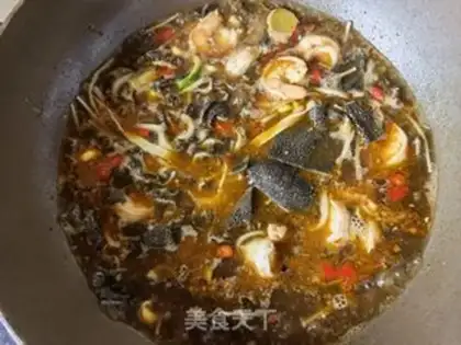 Make A boiled shrimp step 18