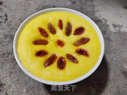 Make Egg and fresh corn cake step 9
