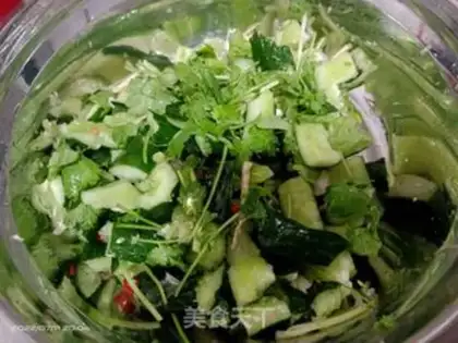 Make Cool cucumber step 3