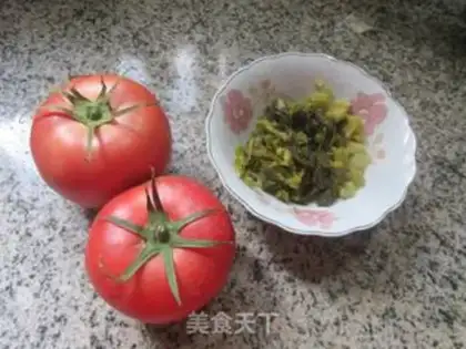 Make Pickles and tomato soup step 0