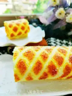 Make # Fancy cake rolls # step 28