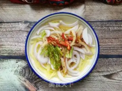 Make Onion with potato silk step 7