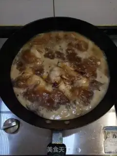 Make Chestnut chicken leg step 5