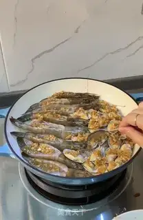 Make A little seafood step 7