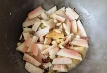 Make Spicy watermelon step 5