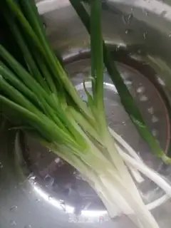 Make dumplings and onions step 1