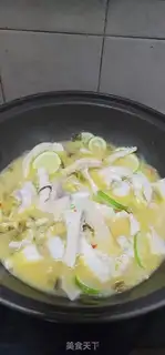 Make Gold soup lemon fish step 7