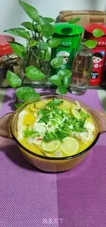 Make Gold soup lemon fish step 12
