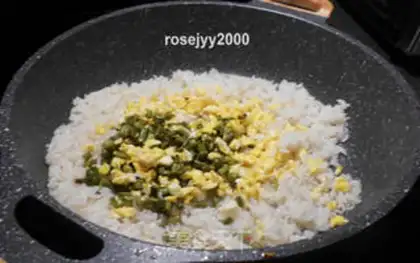 Make Soy rice step 5