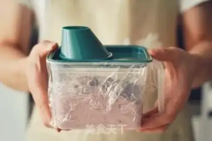 Make Yeung Mei Blueberry Ice cream step 5