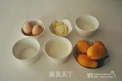 Make Mango white ice cream step 0