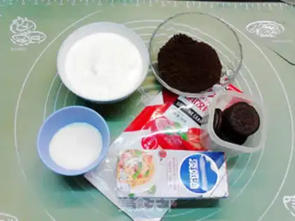 Make Olio yogurt mousse cake step 4