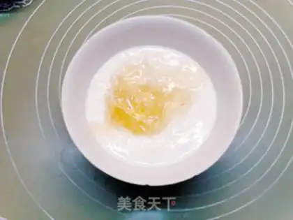 Make Olio yogurt mousse cake step 6