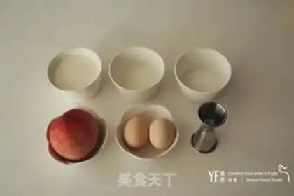 Make Peaches ice cream step 0