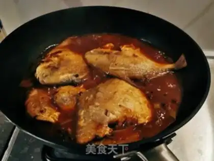 Make Red-burned even fish step 10