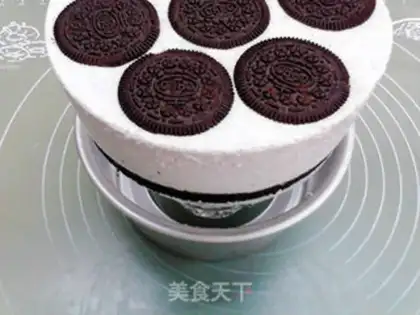 Make Olio yogurt mousse cake step 14