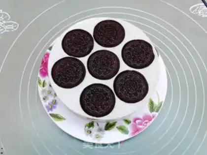Make Olio yogurt mousse cake step 15