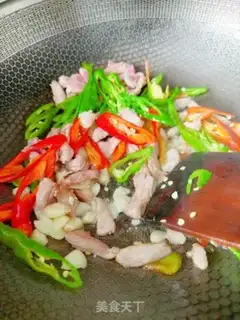 Make Doudou fried meat step 4