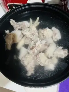 Make Cracker clams dry chicken soup step 1