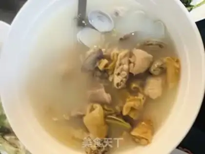 Make Cracker clams dry chicken soup step 7